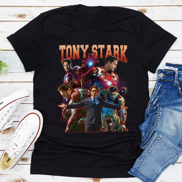 The Avengers Iron Man Shirt, Tony Stark t-shirt, Marel Superhero Birthday Gift For Men Woman Kids Hoodies, Sweater, V-neck, Tank Top