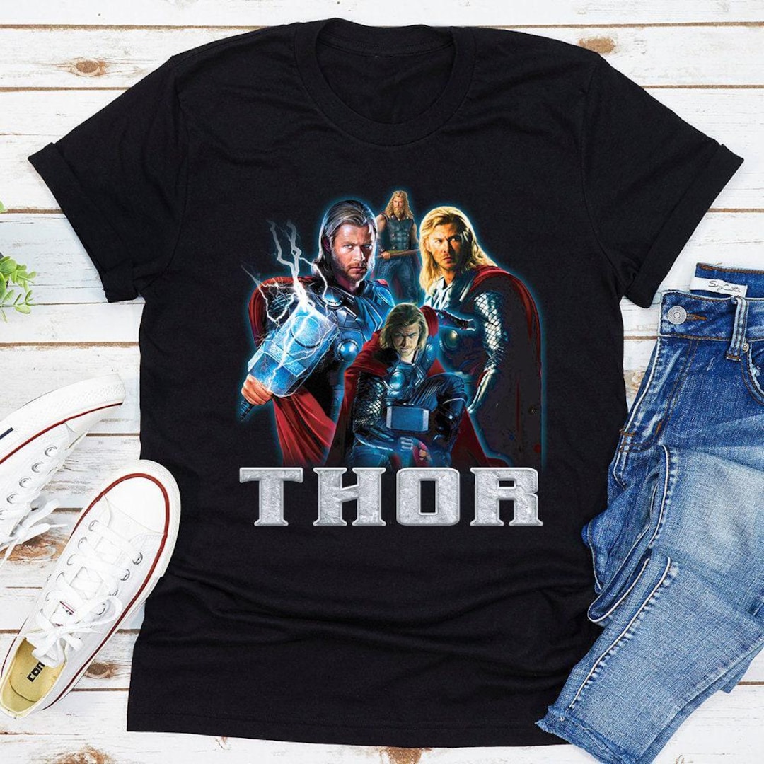 The Avengers Thor Shirt, Chris Hemsworth Fan T-shirt, Marvel