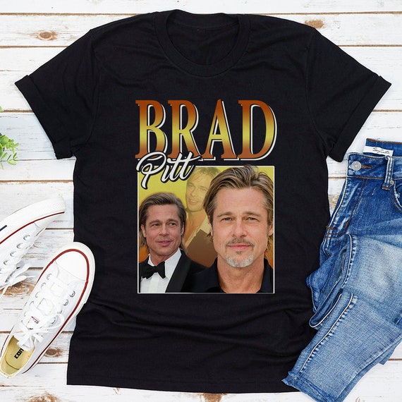 BRAD PITT 90s Vintage Homage Unisex Sweatshirt Retro 90s 