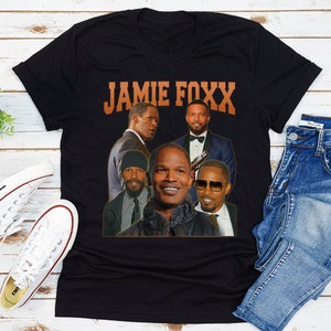 Jamie Foxx Fan Shirt, American Actor Comedian Singer t-shirt, Birthday Gift For Men Woman Kids Hoodies, Sweater, V-neck, Tank Top