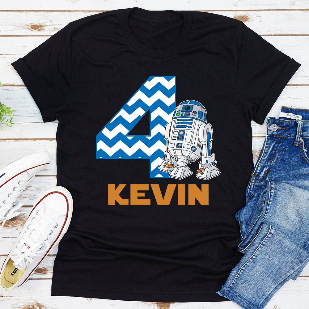 Kids R2d2 Shirt - Etsy