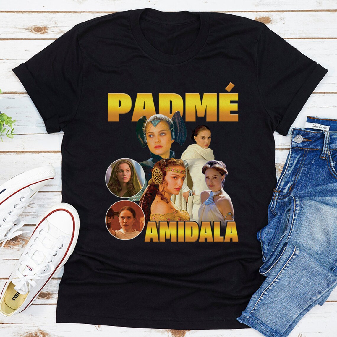 Star Wars Padme Amidala Shirt Queen of Naboo T-shirt Anakin - Etsy