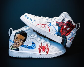 Miles Morales Shoes | Etsy UK