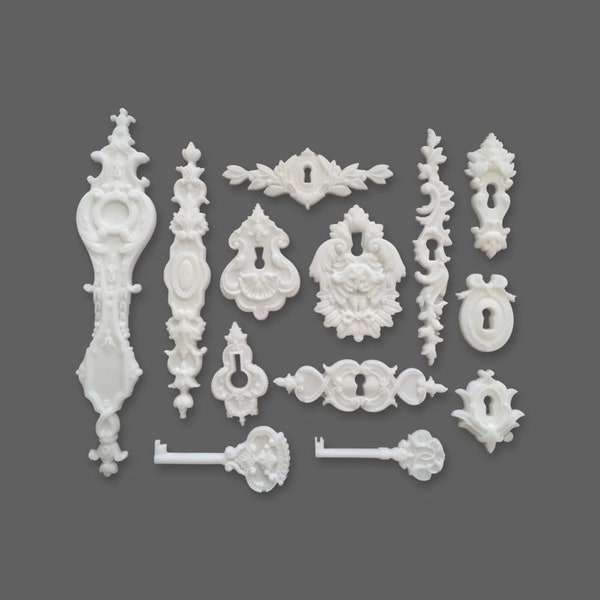 Resin Appliques and Onlays Etsy