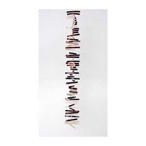 Garland made with booklets accompanying the CDs