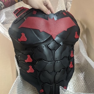 Super hero Bat Chest armor, arkham design.