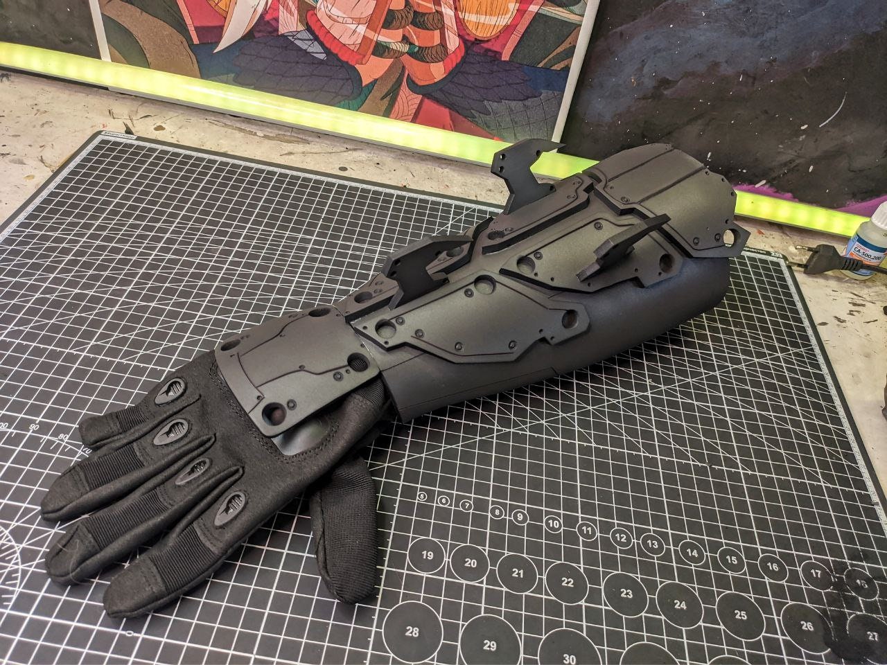 Superhero Gauntlet Template for Your Cosplay Etsy Superhero Gauntlet Template for Your Cosplay Etsy