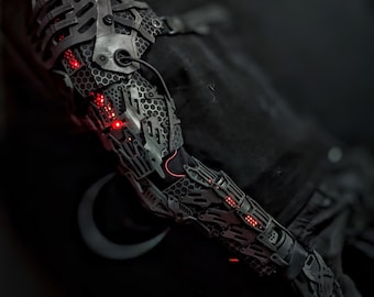 Cyberpunk arms for cosplay, Cosplay costume, Cosplay for him