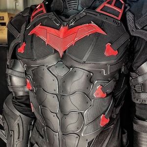 Super hero Bat Chest armor, arkham design.