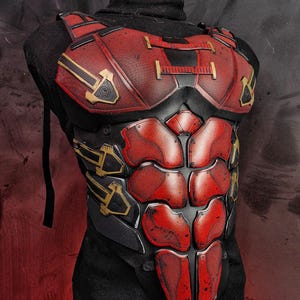 Armadura de peito de super-herói, Traje de super-herói para menino, Fantasia de Halloween para homem
