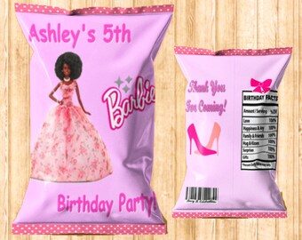 african american barbie party supplies
