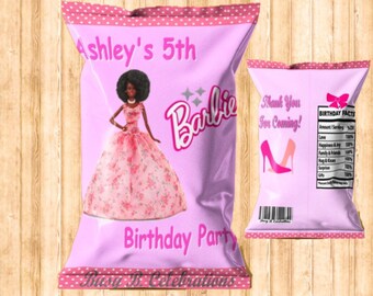 african american barbie party supplies