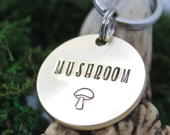 Grow Up Mushroom Personalize Colors And Your Pet Info Cute Dog Pet ID Tag Grow Up Mushroom Personalize Colors And Your Pet Info Cute Dog Pet ID Tag