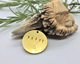 Hedgehog hexagon tag