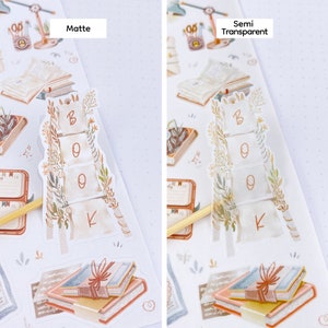 Stickervel Leestijd Plannerstickers, boekbundelstickers, Bujostickers, gemaakt door LETTOOn afbeelding 8