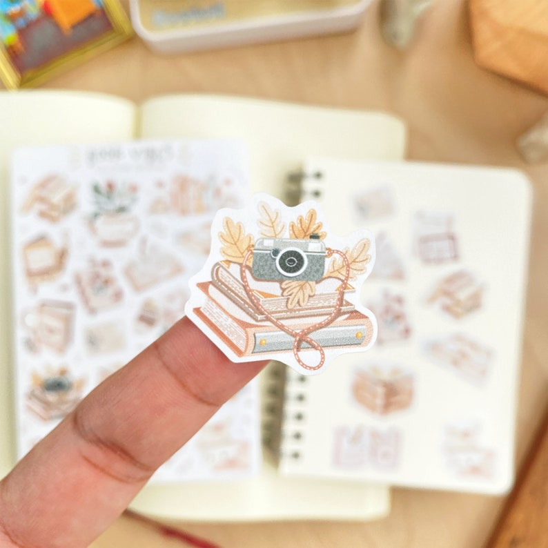 Stickervel Leestijd Plannerstickers, boekbundelstickers, Bujostickers, gemaakt door LETTOOn afbeelding 4