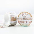 Book Washi Tape Set of 2 | Stamp Washi Tape, Reading Washi Tape, Planner Washi Tape, Created by LETTOOn product logo