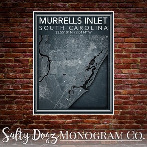 DIGITAL DOWNLOAD 11x14in Print of Murrells Inlet, South Carolina! ***3 versions***
