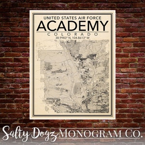 DIGITAL DOWNLOAD 11x14in Print of United States Air Force Academy, Colorado! ***3 versions***