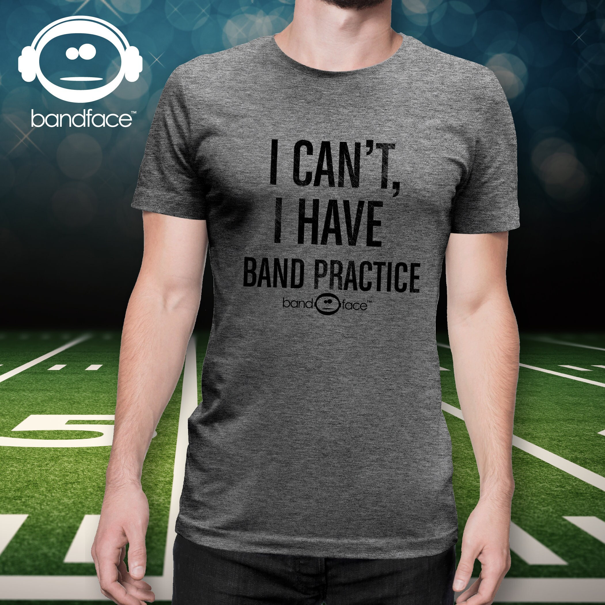 Bandface- I Can't, I Have Band Practice - Etsy
