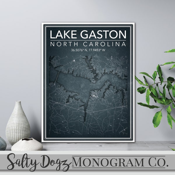 Lake Gaston Adventurer's Delight Map