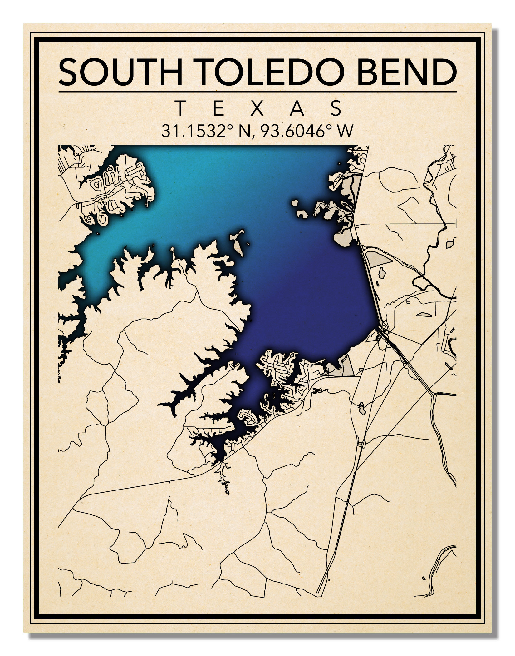 Toledo Bend Road Map - Il Fullxfull.3137480206 Gmm9