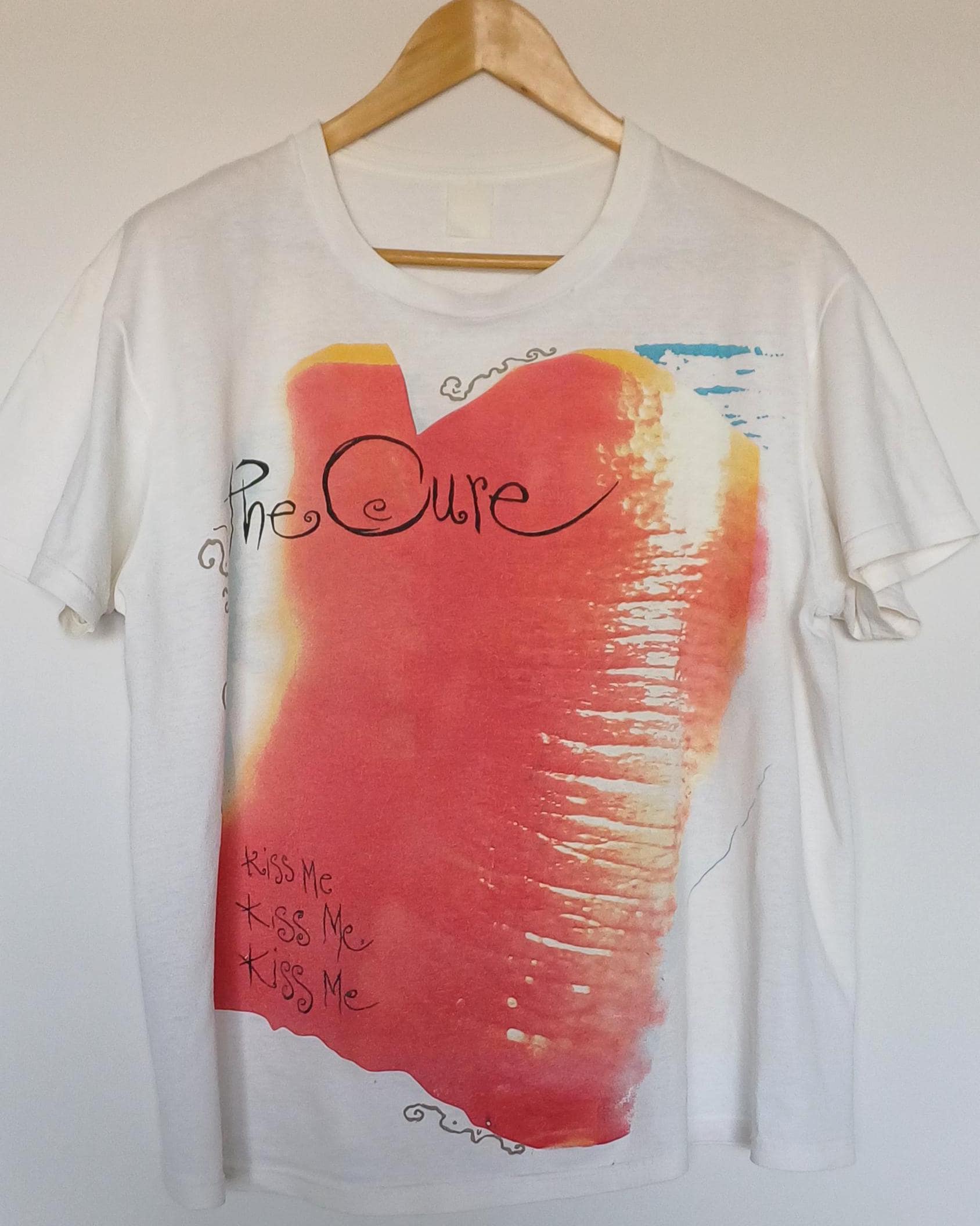 The Cure Kiss Me Shirt - Etsy