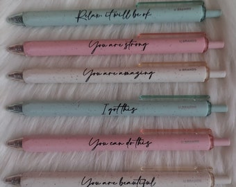 Motivational/Affirmation pens