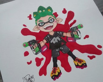 Splatoon Anniversaire Etsy