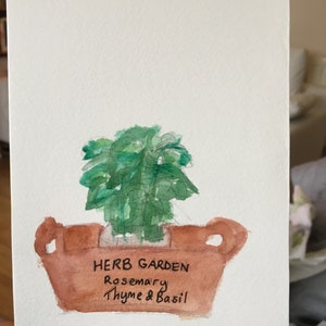 Original watercolour painting