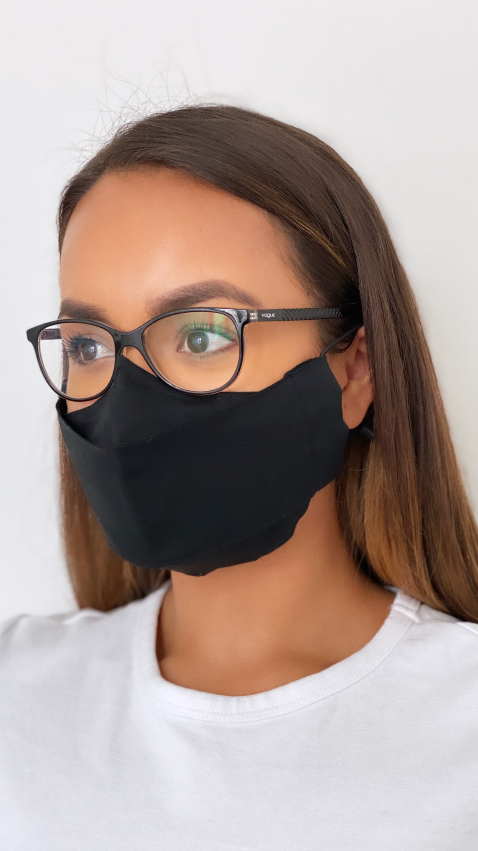 Best Face Mask For Glasses Reusable Antifog Face Mask Etsy