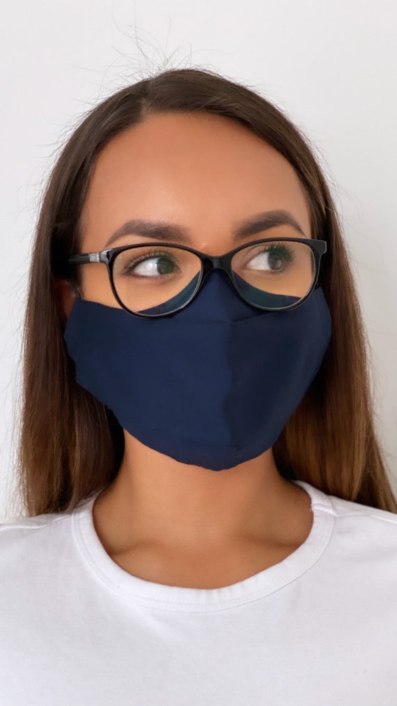Best Face Mask for Glasses Reusable Anti-fog Face Mask 100% Cotton