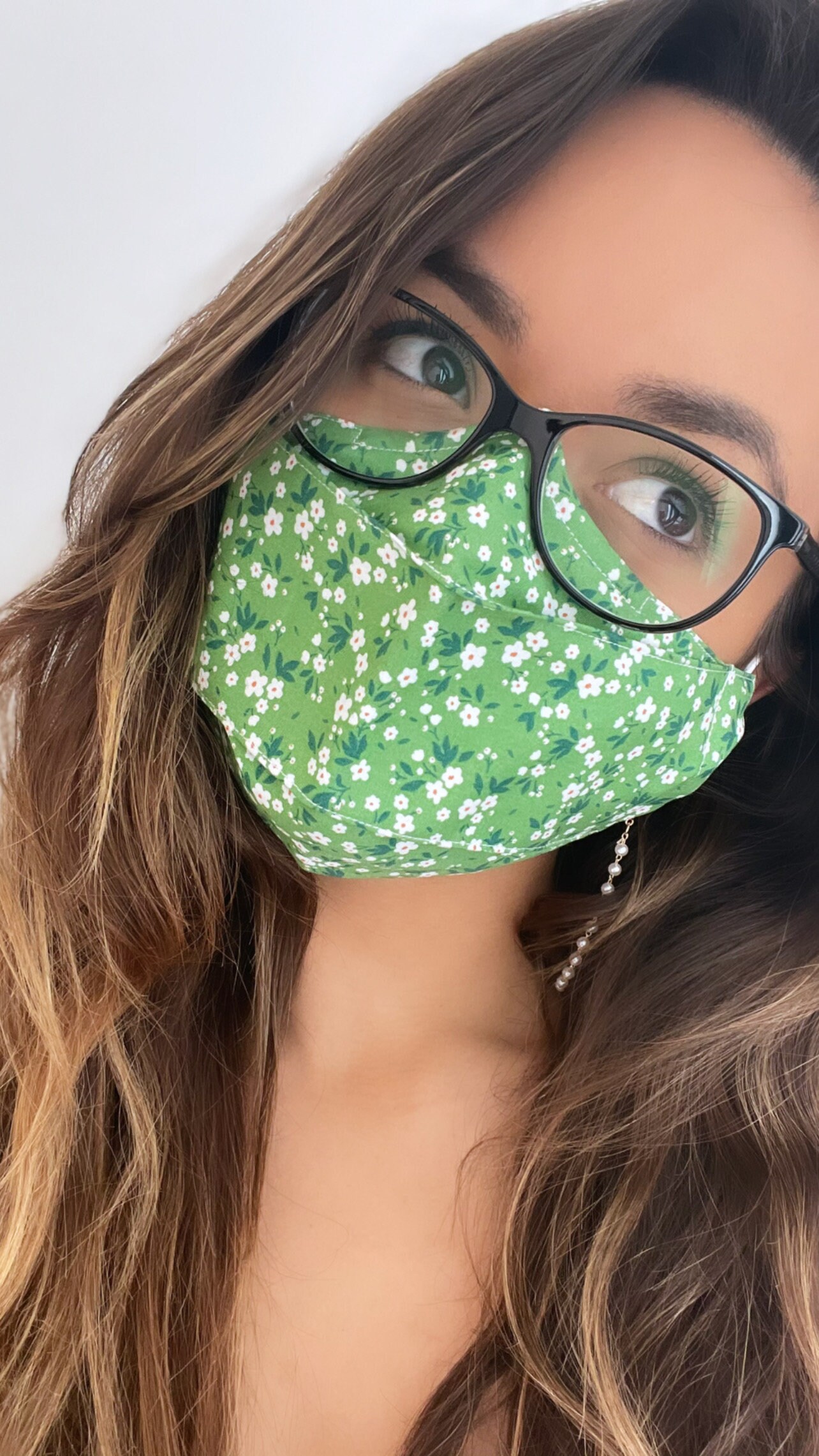 Best Mask For Glasses Wearers Cute Floral Cotton Face Mask Etsy