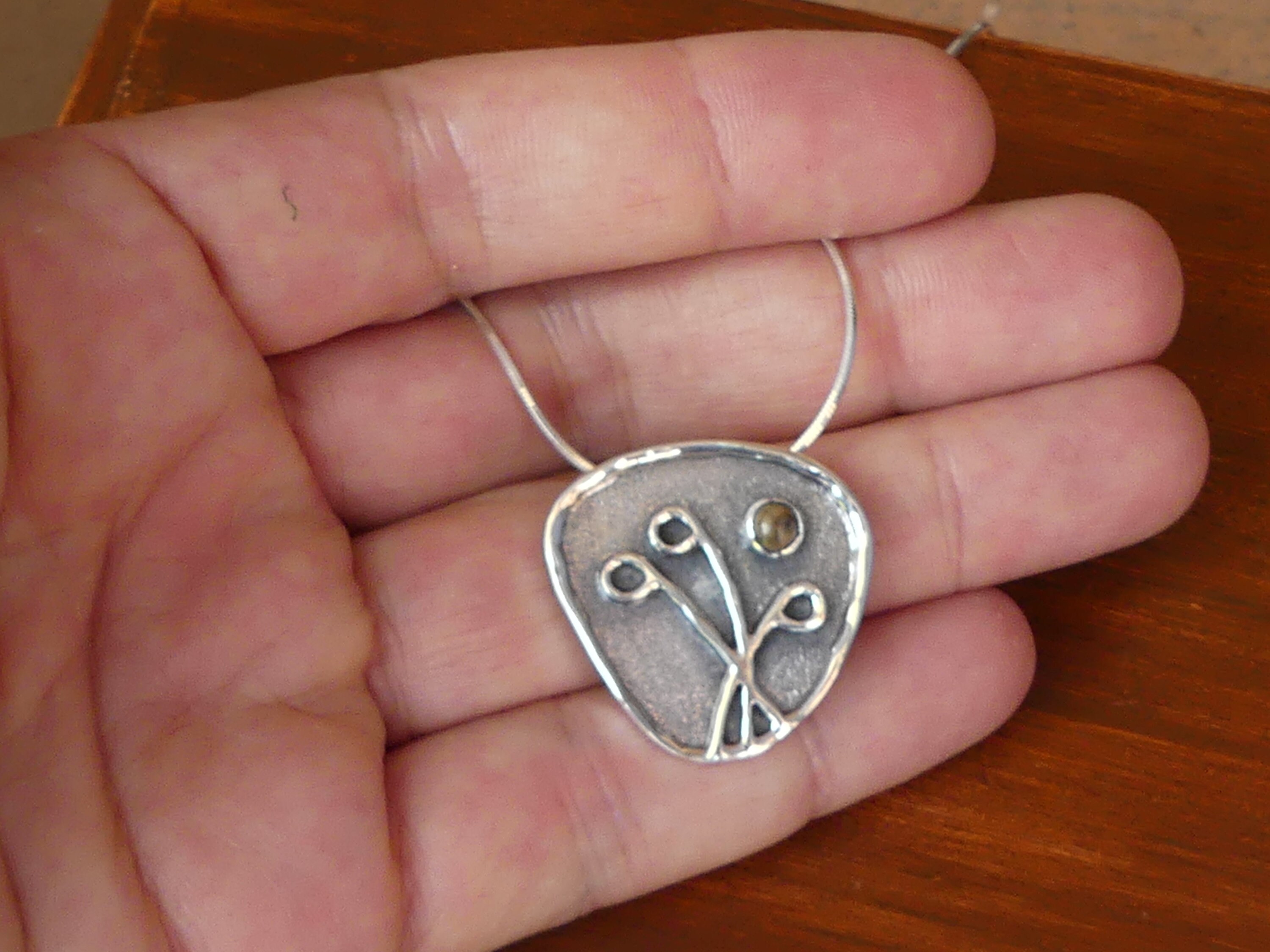 Colgante De Joyería Hermosa Hecha A Mano De Plata De Ley 925 Con Piedra Preciosa De Granate De Mozambique Comprar A Buen Precio - Entrega Gratuita, Reseñas Reales Con Fotos