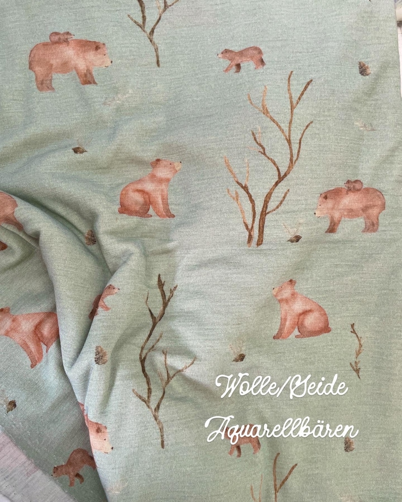 Wool/silk shirt, custom sizes 74-128, made of wool/silk or wool/lyocell, sustainable children's fashion, organic clothing, merino wool shirt image 6