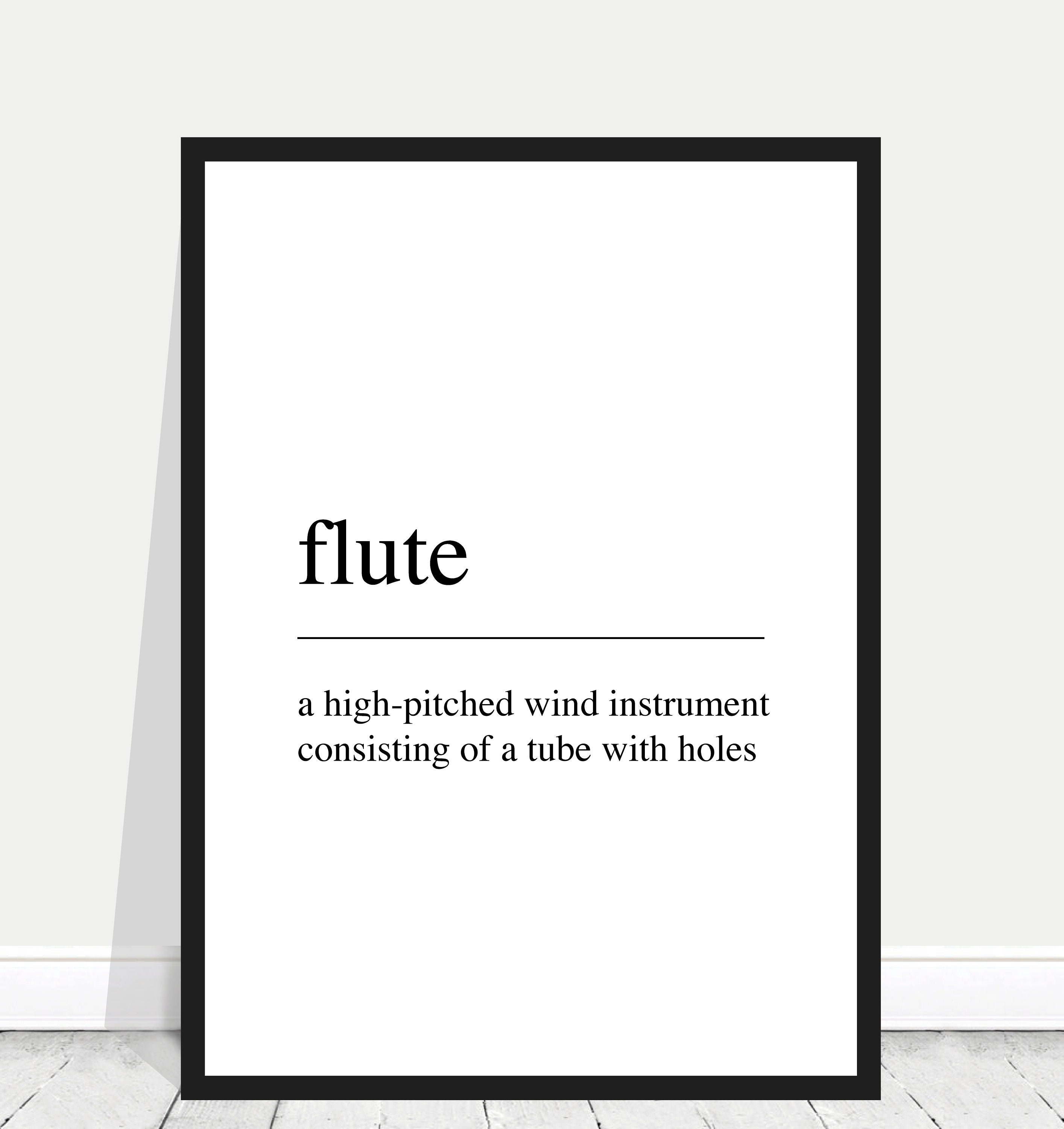 Flute Definition Anglais at William Davenport blog