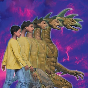 ANIMORPHS #34: THE PROPHECY art print, signed and numbered by the artist