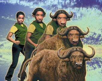 ANIMORPHS #39: THE HIDDEN art print, signed and numbered by the artist