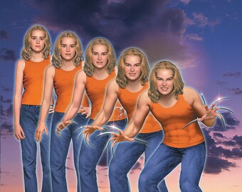 ANIMORPHS #48: THE RETURN art print, signed and numbered by the artist