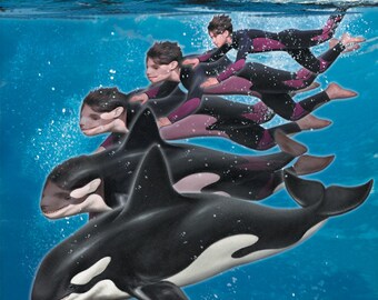 ANIMORPHS #36: THE MUTATION art print, signed and numbered by the artist