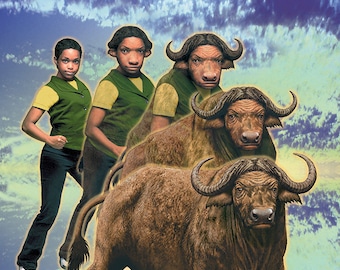 ANIMORPHS #39: THE HIDDEN art print, signed and numbered by the artist