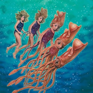ANIMORPHS #27: THE EXPOSED art print, signed and numbered by the artist