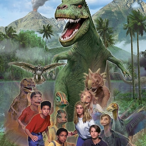 MEGAMORPHS #02: In the TIME of DINOSAURS art print, signed and numbered by the artist