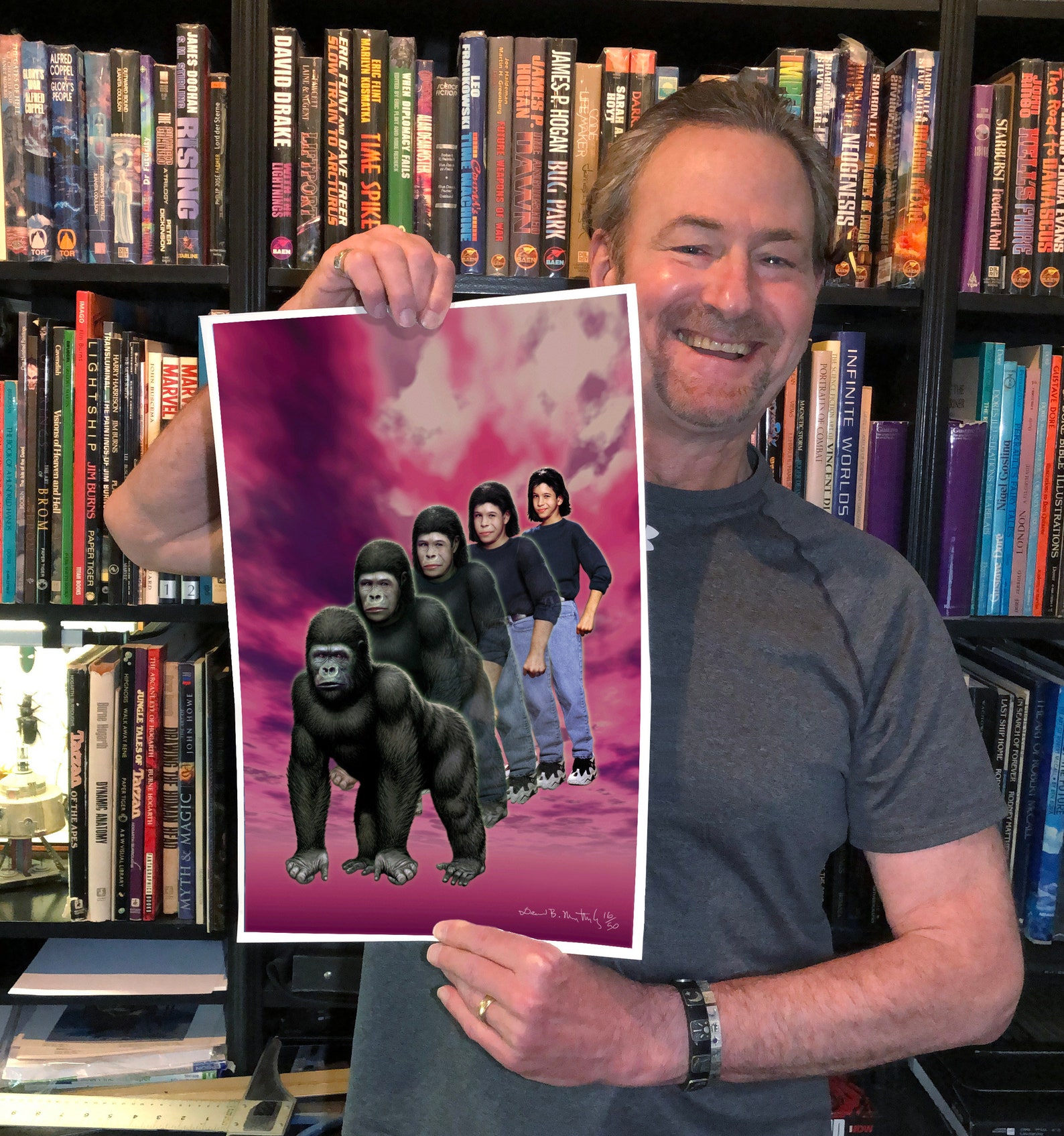 ANIMORPHS #05: THE PREDATOR Art Print, Signed by the Artist - Etsy