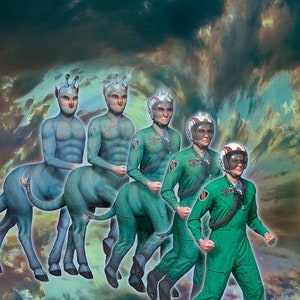ANIMORPHS #46: THE MUTATION art print, signed and numbered by the artist