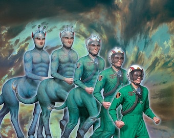 ANIMORPHS #46: THE MUTATION art print, signed and numbered by the artist