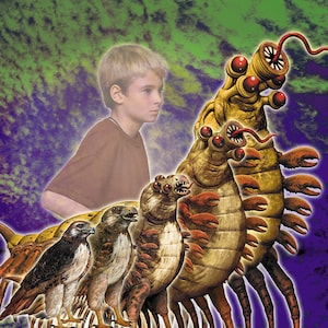 ANIMORPHS #43: THE TEST art print, signed and numbered by the artist