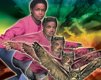 ANIMORPHS #50: THE ULTIMATE art print, signed and numbered by the artist