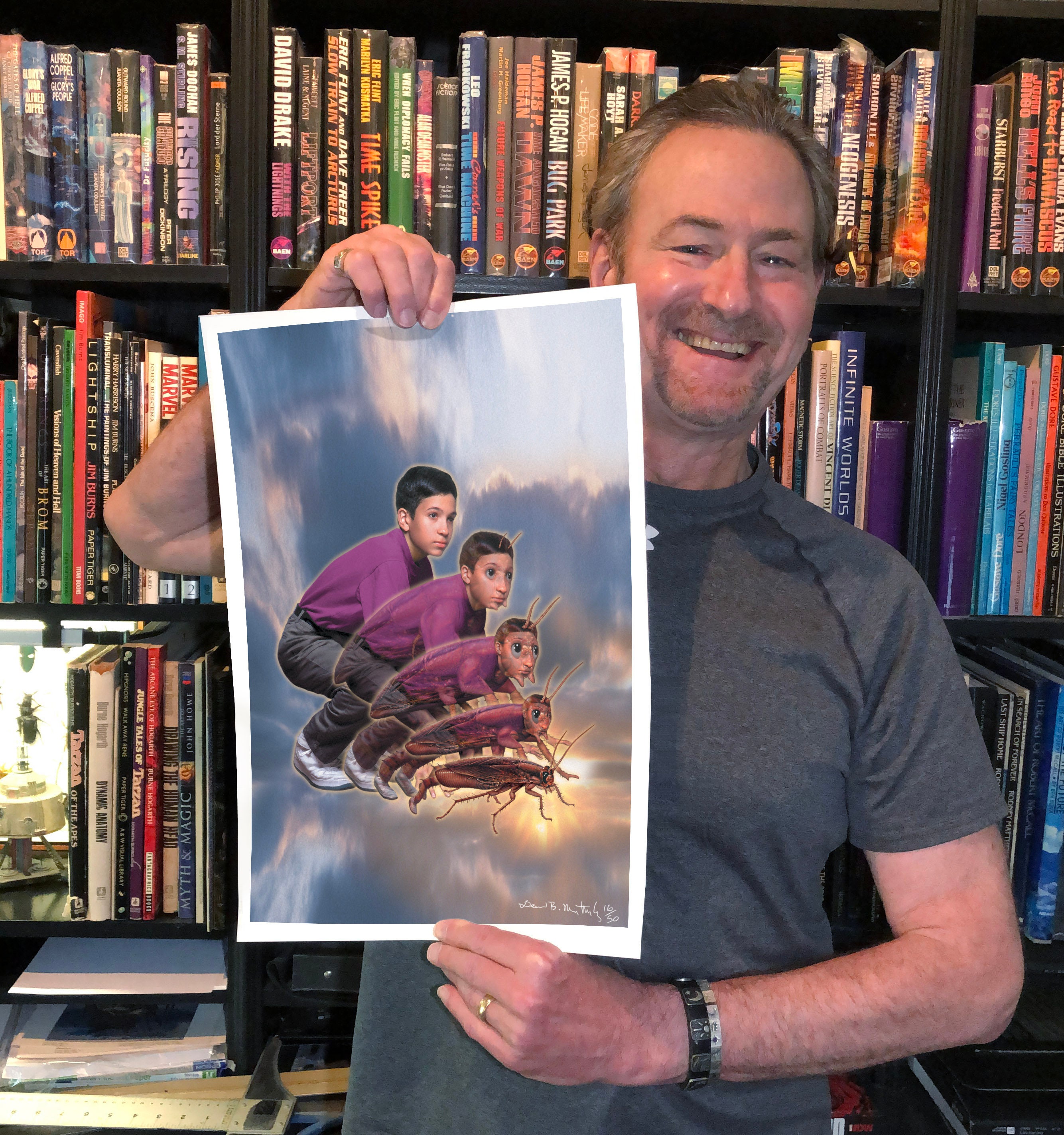 ANIMORPHS #30: THE REUNION Art Print, Signed and Numbered by the Artist ...