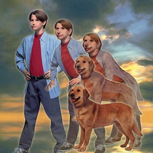ANIMORPHS #21: THE THREAT art print, signed and numbered by the artist
